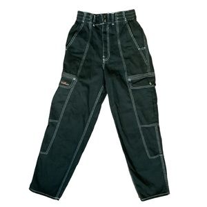 BDG Relaxed Skate Jeans Black cargo slouchy casual high-waist pants, women’s 27